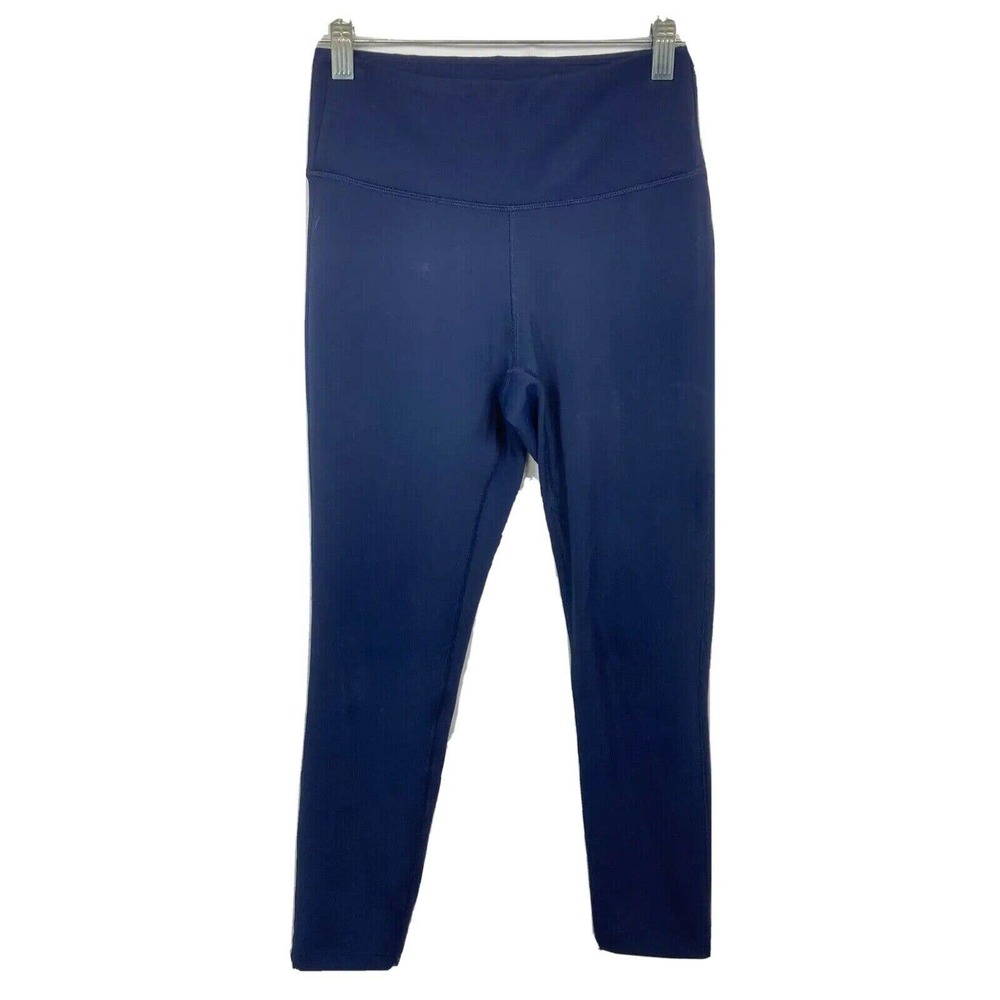 New‎ Balance Leggings Womens Sz S NB Dry Navy Blue Pull On Pants Stretch
